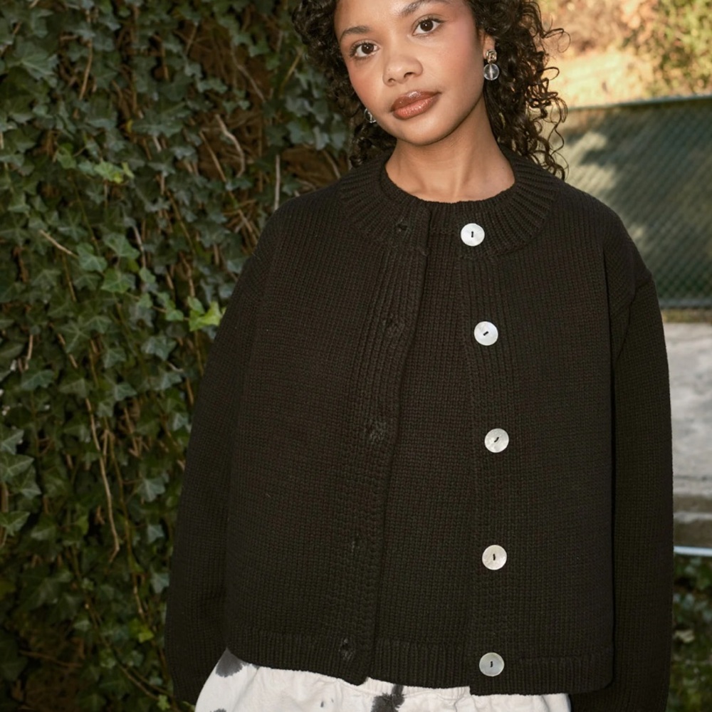 Nikki Chasin Cotton Shipley Cardigan